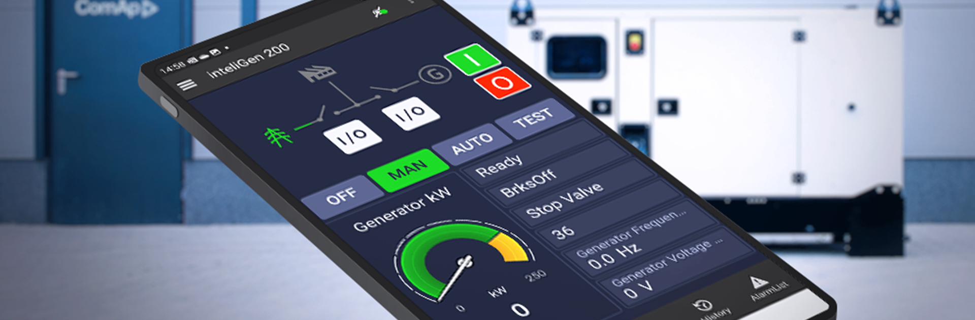 ComAp - InteliConfig Mobile Application